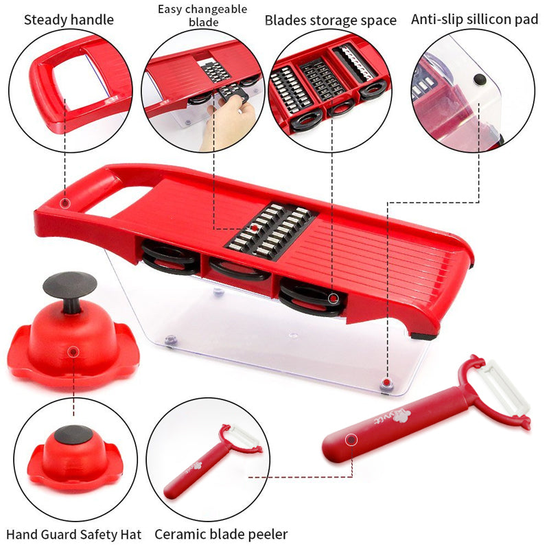 10 In 1 Mandoline Slicer Vegetable Cutter