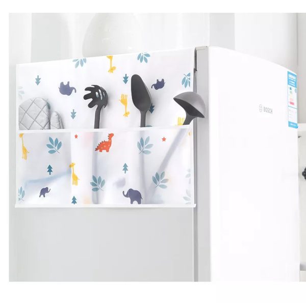Fridge Cover Kitchen Microwave Cover Waterproof