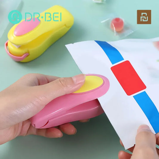 Mini Portable Food Bag Sealing Machine Food Packaging Plastic Bag Sealer