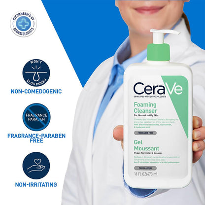 Cerave Foaming Facial Cleanser (237 ml)