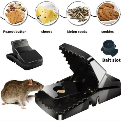 Effective Mouse Trap 1 Pc Plastic Solution for Quick Rodent Control