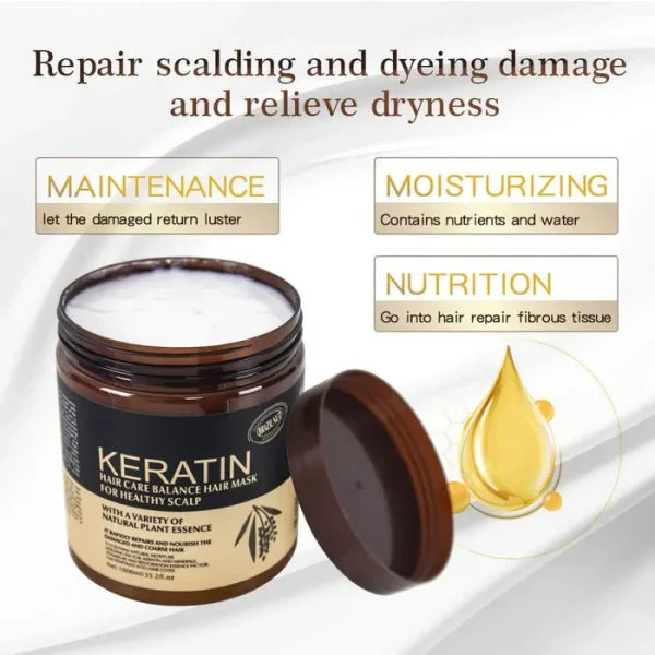 Keratin Original Hair Care Balance Mask And Treatment For Healthy Scalp – 500ml