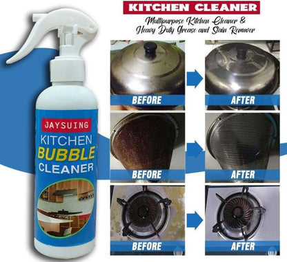 Kitchen Heavy Duty Cleaning Spray | Kitchen Bubble Cleaner Spray Clear Remove