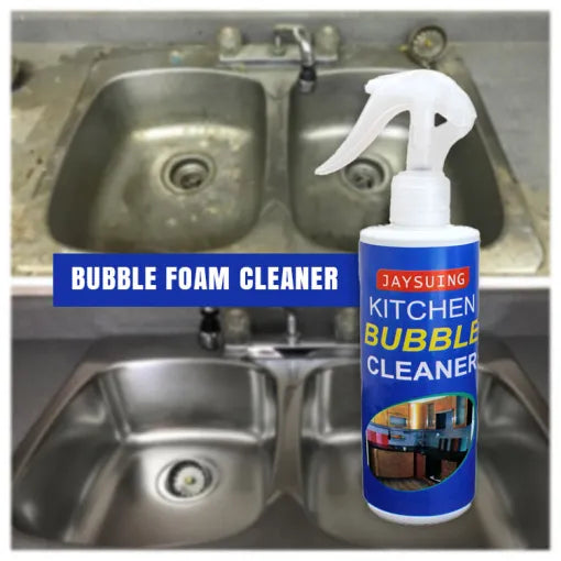 Kitchen Heavy Duty Cleaning Spray | Kitchen Bubble Cleaner Spray Clear Remove