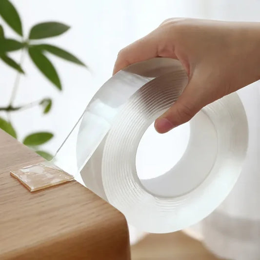Nano Tape 1 Meter Double Side Tape |washable Reusable Tape