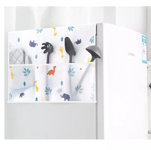 Fridge Cover Kitchen Microwave Cover Waterproof