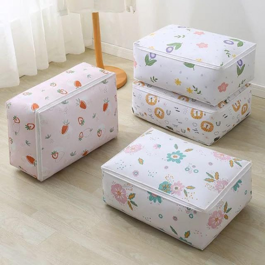 Quilt Storage Bag Waterproof Closet Organizers