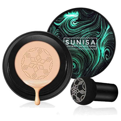 Sunisa Foundation 3 In 1 Air Cushion Bb And Cc Cream Foundation Waterproof Mushroom Head Air Cushion Bb Cream Liquid Foundations Cc Cream